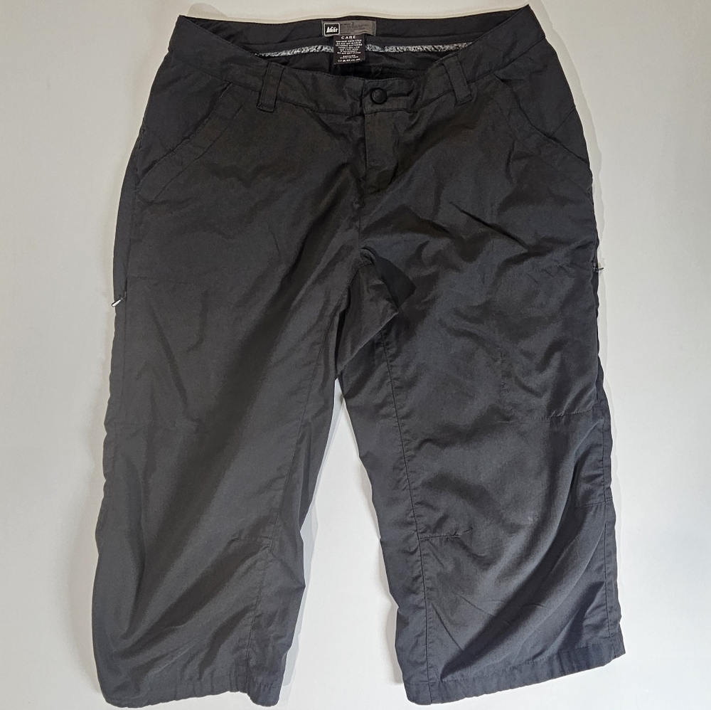 REI Co-Op‎ Low Rise Hiking Capris Womens Size 2 Dark Brown